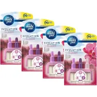 Febreze Ambi Pur 3Volution - Luchtverfrisser navulling - Odourclear-technologie - Thai Orchidee (4 x 20 ml)