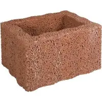 Gardenlux 3 stuks! Ridgeflor middel bruin 40x30x25 cm