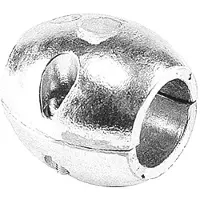 Talamex Aluminium schroefas anode bolle uitvoering