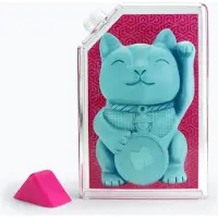 Mustard Desktop Waterfles - 375 ml - Lucky Cat