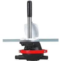 Talamex Hand Bilge Pump Heavy Duty Thru Deck Zwart