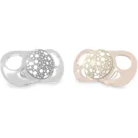Twistshake Fopspeen 6M+ Pastel Grey/Beige