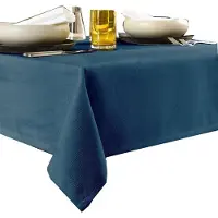 De Witte Lietaer Tafellaken Gibson Turkish Blue-145 x 360 cm