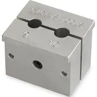 Cyclus Spanklem voor as - 9-10mm - Staal - Zwart - Voor & Achter - Enkelstuks