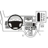 Brodit Proclip Angled Mount (853167)