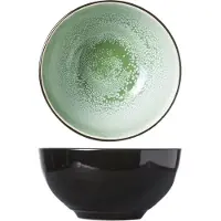 COSY&TRENDY Finesse Green Kommetje - Ø 15 cm x 7 cm - Set-4