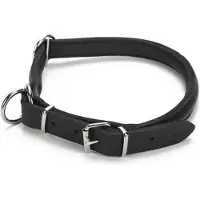 Beeztees Djenga - Hondenhalsband - Zwart - 47-52 cm X 22 mm