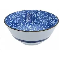 Tokyo Design Studio The Oriental Shop Bekers Tayo Schaal blauw/Wit 15x6.8cm