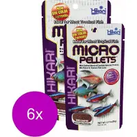 Hikari Micro Pellets - Vissenvoer - 6 x 45 g