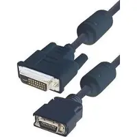 Transmedia PremiumConnect DVI-D Dual Link 24+1pins mannelijk - HP Centronics 20pins mannelijk adapter - 1,8 meter