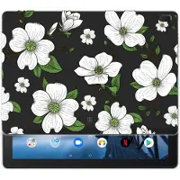 B2Ctelecom Lenovo Tab E10 Siliconen Hoesje Dogwood Flowers