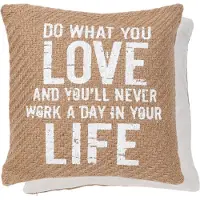 Clayre & Eef Sierkussenhoes - kussenhoes - 40 x 40 cm - beige