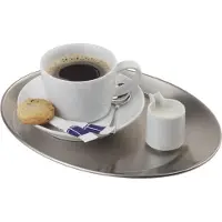 Aps Koffie Serveer Schaal | mat Gepolijst