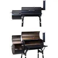 Vaggan Smoker Houtskoolbarbecue - zwart