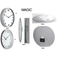 Nextime Magic Arabic - Klok - Rond - Glas - Ø25.5 cm - Multi
