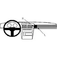Brodit Proclip Angled Mount (851981)