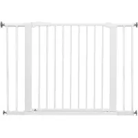 BabyDan Perfect Close Traphekje zonder boren | 77,3 - 110 cm | Wit |