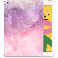 B2Ctelecom Tablethoes Apple iPad 10.2 | iPad 10.2 (2020) | 10.2 (2021) Pink Purple Paint