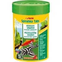 Sera Spirulina Tabs 100ml kleeftabletten met hoog spirulinagehalte