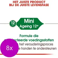 Royal Canin Mini Ageing 12+ Natvoer - Hondenvoer - 8 x 12x85 g
