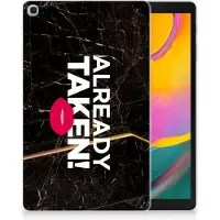 B2Ctelecom Samsung Galaxy Tab A 10.1 (2019) Back cover met naam Already Taken Black