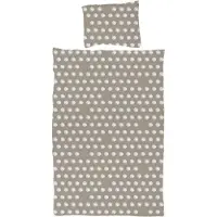 Vt wonen Dekbedovertrek Dots - taupe 240x200/220cm