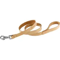 Ferplast hondenlijn 120 x 1 cm leer beige