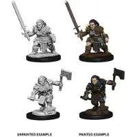 WizKids Pathfinder Battles Deep Cuts Miniatures: Dwarf Barbarian, Female