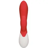 Heat Passion - Rechargeable Heating G-Spot Rabbit Vibrator - Rood