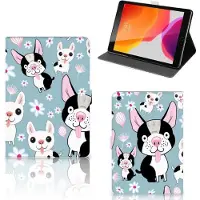 B2Ctelecom iPad 10.2 2019 | iPad 10.2 2020 | 10.2 2021 Flip Case Hondjes