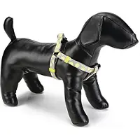 Beeztees nylon borsttuig lemon lichtgrijs 26-40 cm x 10 mm