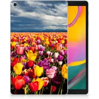 B2Ctelecom Samsung Galaxy Tab A 10.1 (2019) Siliconen Hoesje Tulpen