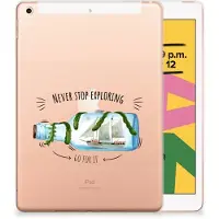 B2Ctelecom Apple iPad 10.2 | iPad 10.2 (2020) | 10.2 (2021) Tablet Back Cover Boho Bottle