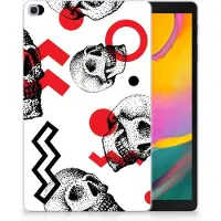 B2Ctelecom Tablet BackCover Samsung Galaxy Tab A 10.1 (2019) Skull Red