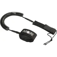 Sonstige Verlage - Sup leash - 10' - Enkelkoord - Zwart - Stand up paddling - Accessoire - Watersport - Suppen