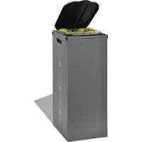Artex Ecokube Vuilniszakhouder Met Deksel - 32 cm x 37 cm x 78 cm