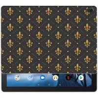 B2Ctelecom Lenovo Tab E10 Hippe Hoes Franse Lelie