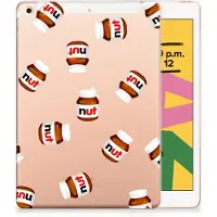 B2Ctelecom Back Cover voor Apple iPad 10.2 | iPad 10.2 (2020) | 10.2 (2021) Tablet Cover Nut Jar