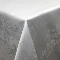Unique living D- | Karlijn tafelkleed 150x260cm grijs