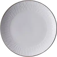 Tokyo Design Studio - Nippon White Gold Rim Plate 16.5cm Lines