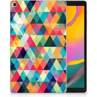 B2Ctelecom Back Cover voor Samsung Galaxy Tab A 10.1 (2019) Hippe Hoes Geruit