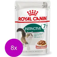 Royal Canin Instinctive 7+ - In Gravy - Kattenvoer - 8 x 12x85 g