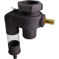VETUS Fsa 2 L/m Fuel Overflow Zwart 51 x 16 mm