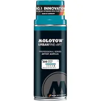 Molotow Urban Fine Art Acryl Spray: Lagune Groen - 400ml spuitbus voor canvas, plastic, metaal, hout etc.