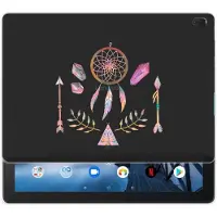 B2Ctelecom Back Cover voor Lenovo Tab E10 Tablet Back Cover Boho Dreamcatcher