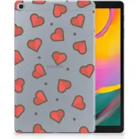 B2Ctelecom Samsung Galaxy Tab A 10.1 (2019) Hippe Hoes Hearts