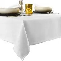 De Witte Lietaer Tafellaken Gibson Castle White-145 x 220 cm