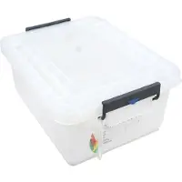 ARAVEN Voedselcontainer Araven, 30L, 53(b)x22,6(h)x39,6(d)cm, incl deksel