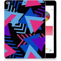 B2Ctelecom Apple iPad 9.7 2018 | 2017 Back Cover Funky Triangle