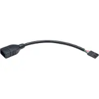 Eaton U024-06N-IDC USB-kabel 0,15 m Zwart